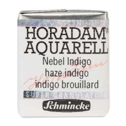 Schmincke Horadam Aquarell Watercolor - Haze Indigo, Half Pan