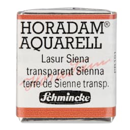 Schmincke Horadam Aquarell Watercolor - Transparent Sienna, Half Pan