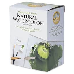 Natural Earth Paint Natural Watercolor Kit - angled view of front of box