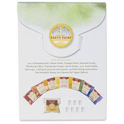 Natural Earth Paint Natural Watercolor Kit - back of box