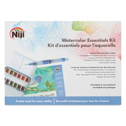 Niji Artist Watercolor Pan Set - Essentials Kit, Set of 3 front of package