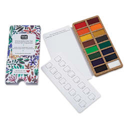 Viviva Watercolor Paint Pan Set - Original, Set of 16 set contents