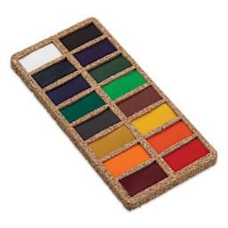 Viviva Watercolor Paint Pan Set - Original, Set of 16 pan of colors