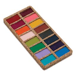 Viviva Watercolor Paint Pan Set - Spring, Set of 16