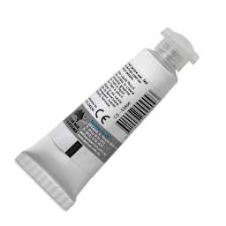 Derivan Rewettable Liquid Pencil Tube - Grey #3, 12 ml, back of tube