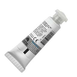 Derivan Rewettable Liquid Pencil Tube - Red, 12 ml, back of tube