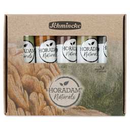 Schmincke Horadam Naturals Watercolor Tubes - Earth Colors, Set of 5, 15 ml, packaging