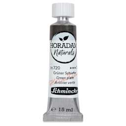 Schmincke Horadam Naturals Watercolor - Green Slate, 15 ml Tube, front