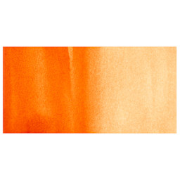Schmincke Akademie Aquarell Watercolor Pan - Orange swatch