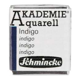 Schmincke Akademie Aquarell Watercolor Pan - English Red, Half Pan