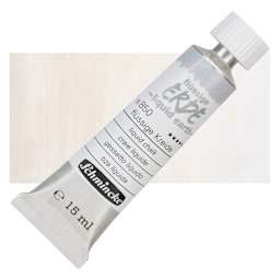 Schmincke Liquid Earth Watercolor Tube - Liquid Chalk, 15 ml tube and swatch