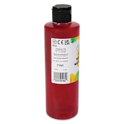 Chroma Liquid Washable Watercolor Paint - Pink, 8.4 oz, Bottle, back
