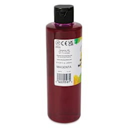 Chroma Liquid Washable Watercolor Paint - Magenta, 8.4 oz, Bottle, back