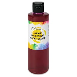 Chroma Liquid Washable Watercolor Paint - Magenta, 8.4 oz, Bottle, front