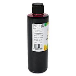 Chroma Liquid Washable Watercolor Paint - Fuchsia, 8.4 oz, Bottle, back