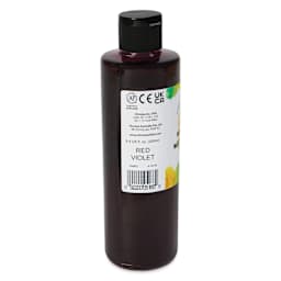 Chroma Liquid Washable Watercolor Paint - Red Violet, 8.4 oz, Bottle, back