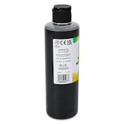 Chroma Liquid Washable Watercolor Paint - Blue Green, 8.4 oz, Bottle, back