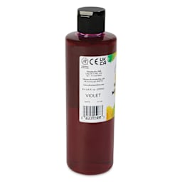 Chroma Liquid Washable Watercolor Paint - Violet, 8.4 oz, Bottle, back