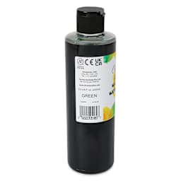 Chroma Liquid Washable Watercolor Paint - Green, 8.4 oz, Bottle, back