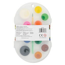 Royal & Langnickel Watercolor Pans - Set of 13, Assorted back of package