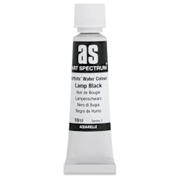 Art Spectrum Artists’ Watercolor Tube - Lamp Black, 10 ml