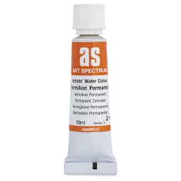 Art Spectrum Artists’ Watercolor Tube - Vermilion Permanent, 10 ml