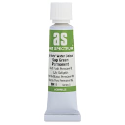 Art Spectrum Artists’ Watercolor Tube - Sap Green Permanent, 10 ml