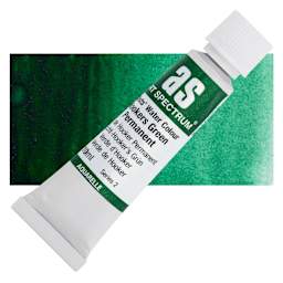 Art Spectrum Artists’ Watercolor Tube - Hooker's Green, 10 ml tube and swatch