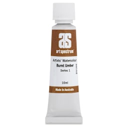 Art Spectrum Artists’ Watercolor Tube - Burnt Umber, 10 ml