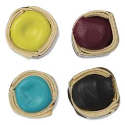 Beam Paints Watercolor Paintstones - Set of 4, CMYK Colors top view