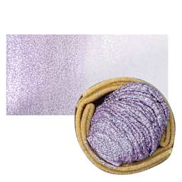 Beam Paints Watercolor Paintstone - Amethyst stone and swatch