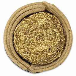 Beam Paints Watercolor Paintstone - Classic Gold top view