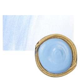 Beam Paints Watercolor Paintstone - Ice Blue stone and swatch