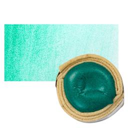 Beam Paints Watercolor Paintstone - Lake Huron Teal stone and swatch