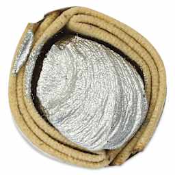 Beam Paints Watercolor Paintstone - Silver top view