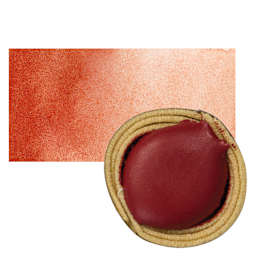 Beam Paints Watercolor Paintstone - Turtle Belly stone and swatch