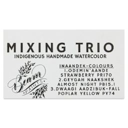 Beam Watercolor Travel Dot Card - 3 Colors, Mixing Trio front of package