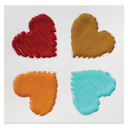 Beam Watercolor Travel Dot Card - 4 Colors, Santa Fe