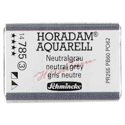 Schmincke Horadam Aquarell Watercolor - Neutral Grey, Full Pan