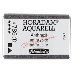 Schmincke Horadam Aquarell Watercolor - Anthracite, Full Pan