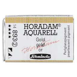 Schmincke Horadam Aquarell Watercolor - Gold, Full Pan