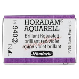 Schmincke Horadam Aquarell Watercolor - Brilliant Red Violet, Full Pan