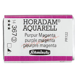 Schmincke Horadam Aquarell Watercolor - Purple Magenta, Full Pan