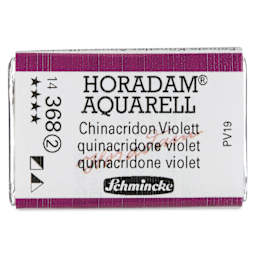 Schmincke Horadam Aquarell Watercolor - Quinacridone Violet, Full Pan