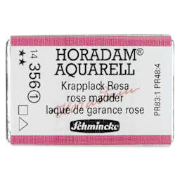 Schmincke Horadam Aquarell Watercolor - Rose Madder, Full Pan