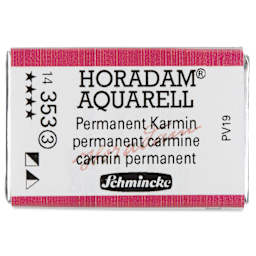Schmincke Horadam Aquarell Watercolor - Permanent Carmine, Full Pan