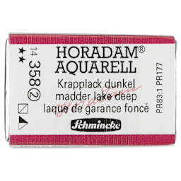 Schmincke Horadam Aquarell Watercolor - Madder Lake Deep, Full Pan