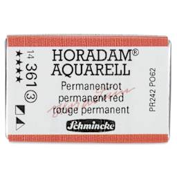 Schmincke Horadam Aquarell Watercolor - Permanent Red, Full Pan