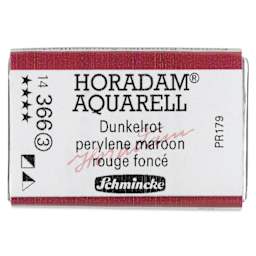 Schmincke Horadam Aquarell Watercolor - Perylene Maroon, Full Pan