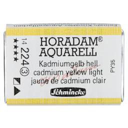 Schmincke Horadam Aquarell Watercolor - Cadmium Yellow Light, Full Pan